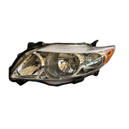 FARO TOYOTA COROLLA 09-10 FONDO CROMADO S/FOCO IZQ
